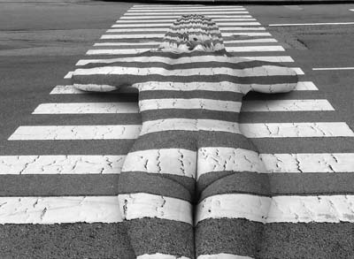 Christine und ihr Zebrastreifen